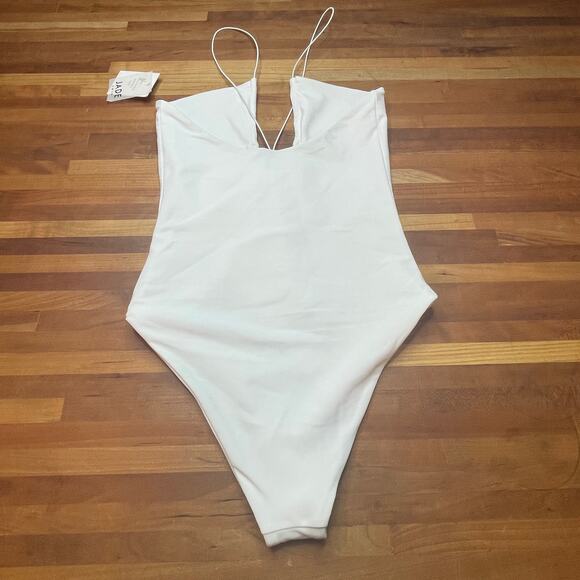 Jade Swim Micro Naomi Swimsuit white Small - Picture 3 of 10